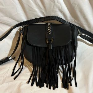 Fringe crossbody